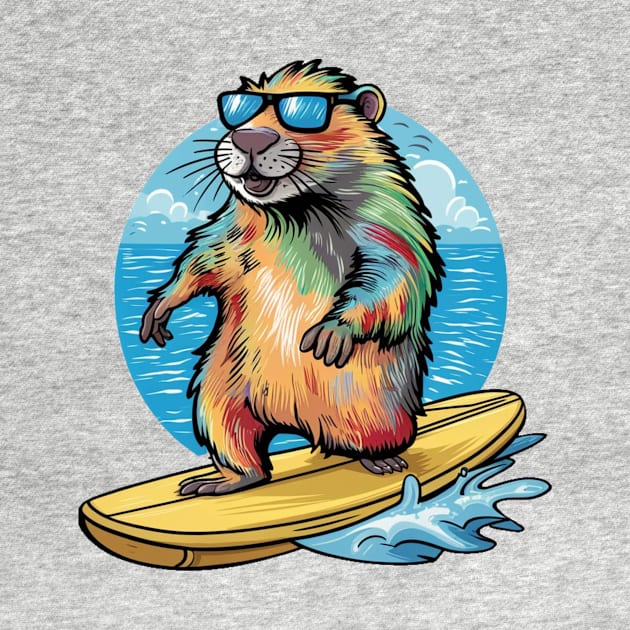 Surf Marmot by Montony